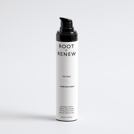 Root & Renew - The Base — Daily Face Cream for Men