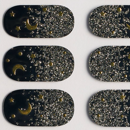 Candied Nails - Nail Sticker - Midnight Sky Gel Nails