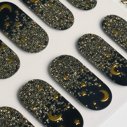 Candied Nails - Nail Sticker - Midnight Sky Gel Nails
