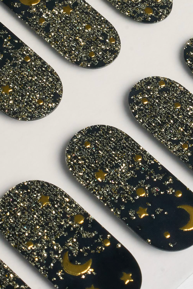 Candied Nails - Nail Sticker - Midnight Sky Gel Nails