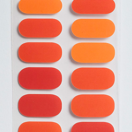 Candied Nails - Orange Cream Gel Nails