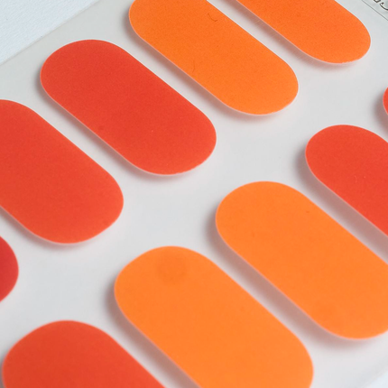 Candied Nails - Orange Cream Gel Nails