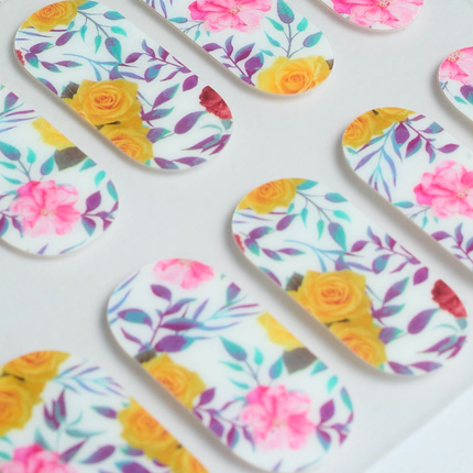 Candied Nails - Floral Garden Gel Nails