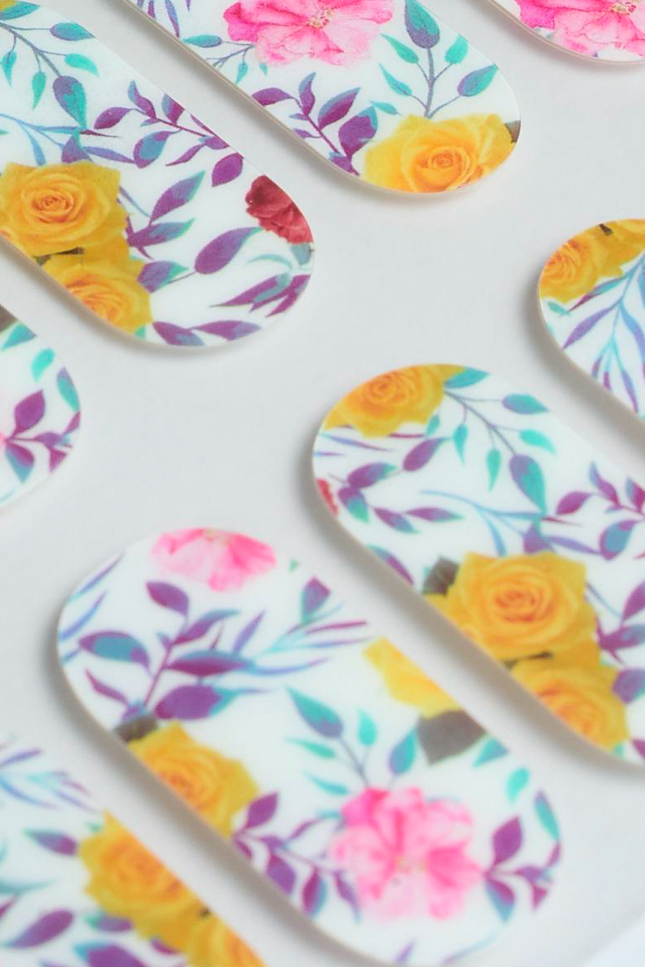Candied Nails - Floral Garden Gel Nails
