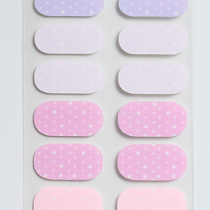 Candied Nails - Nail Sticker - Pinks and Blues Gel Nails
