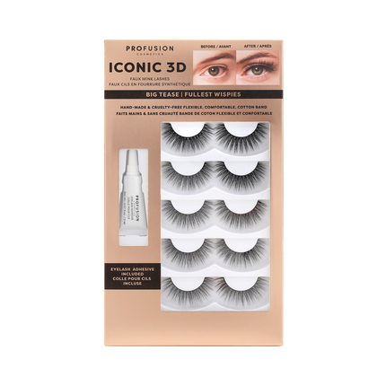 Profusion Cosmetics - Iconic 3D Faux Mink Lashes